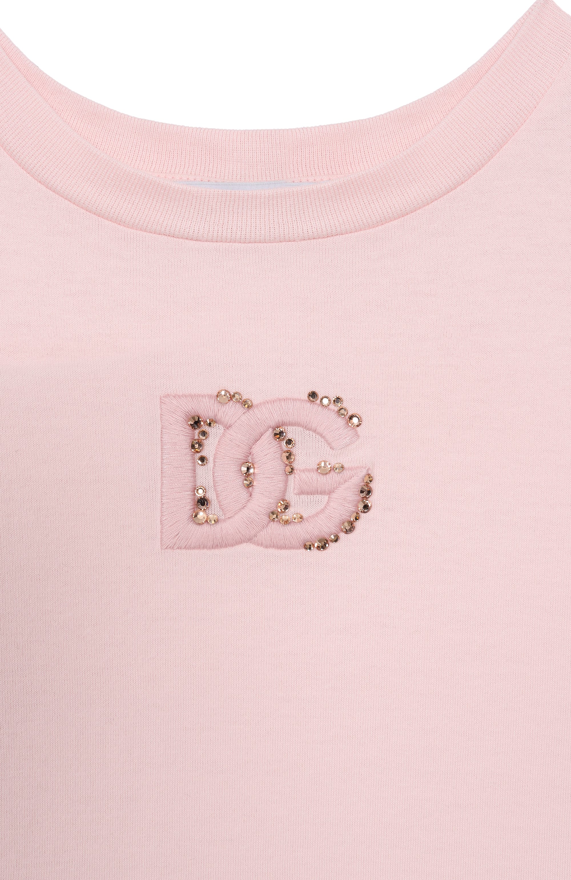 Хлопковая футболка DOLCE & GABBANA, арт. L5JTQU/G7P0K, фото 3