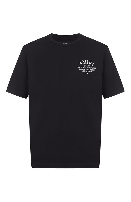 Хлопковая футболка Amiri AMJYTE1071 Чёрный AMJYTE1071