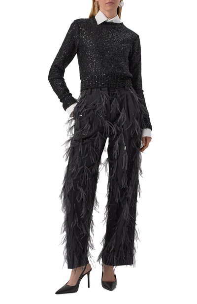 Пуловер изо льна и кашемира BRUNELLO CUCINELLI, арт. MDJ547000, фото 2