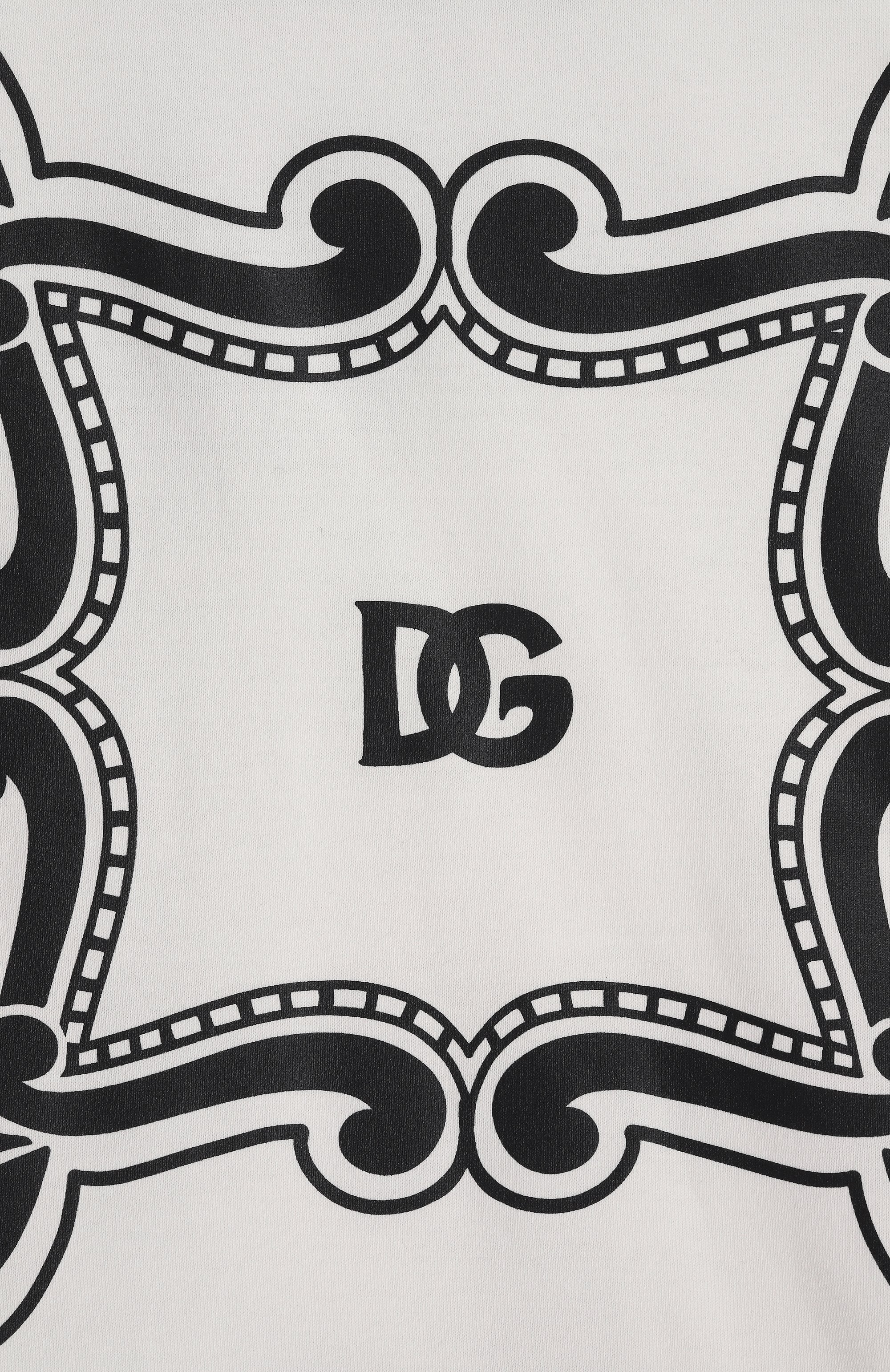 Хлопковая футболка DOLCE & GABBANA, арт. L4JTHV/G70K3/8-14, фото 3