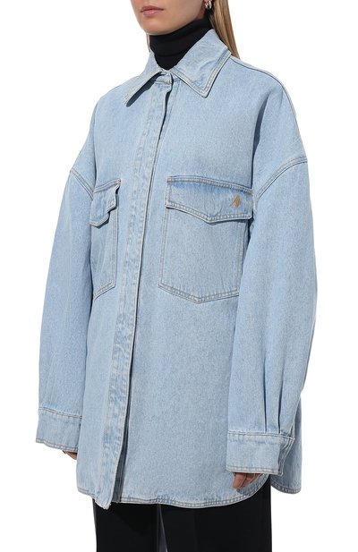 Джинсовая рубашка THE ATTICO, арт. 221WCC33/D030, фото 3