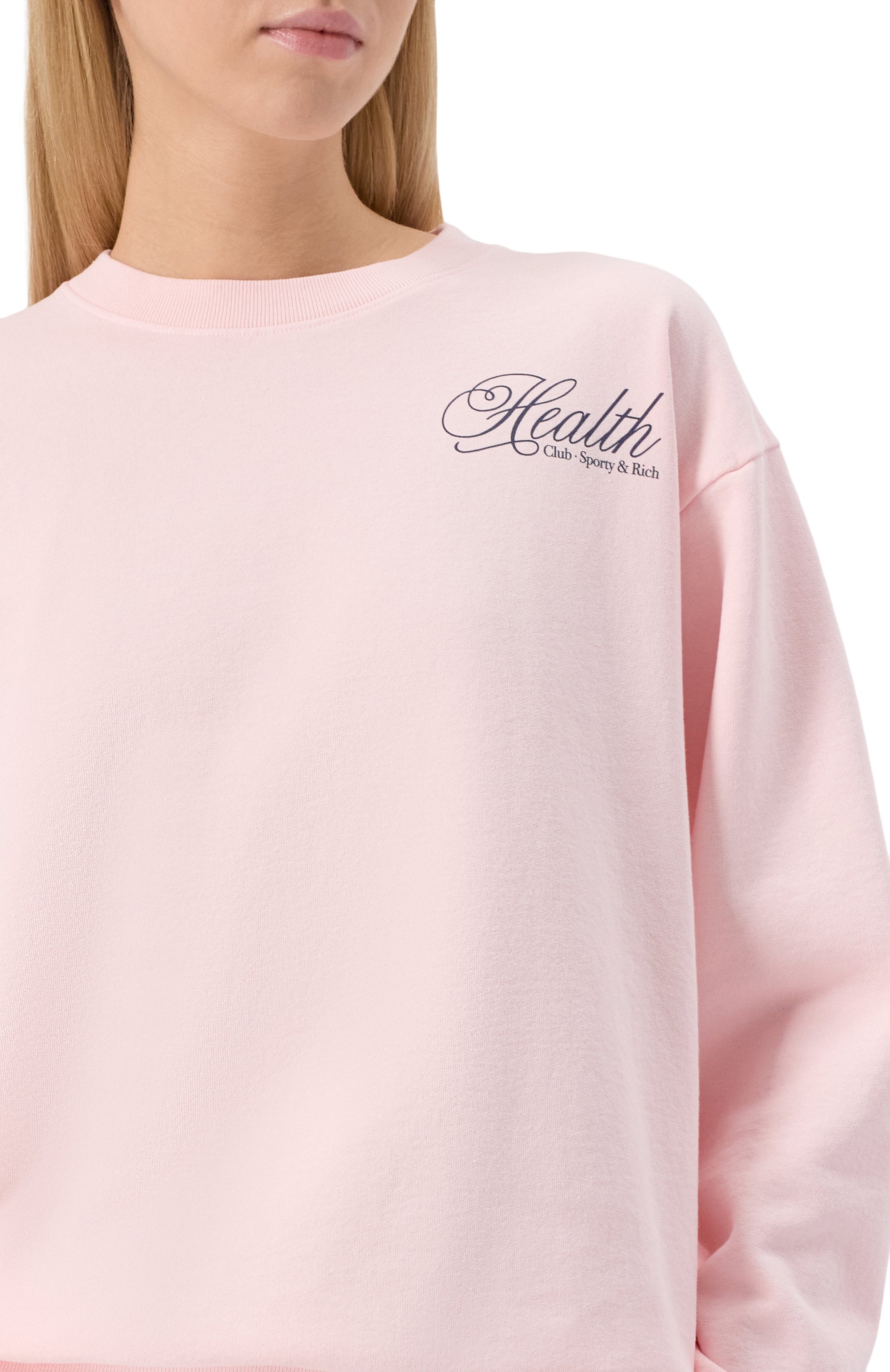 Хлопковый свитшот SPORTY AND RICH, арт. ST071620078P140, фото 5