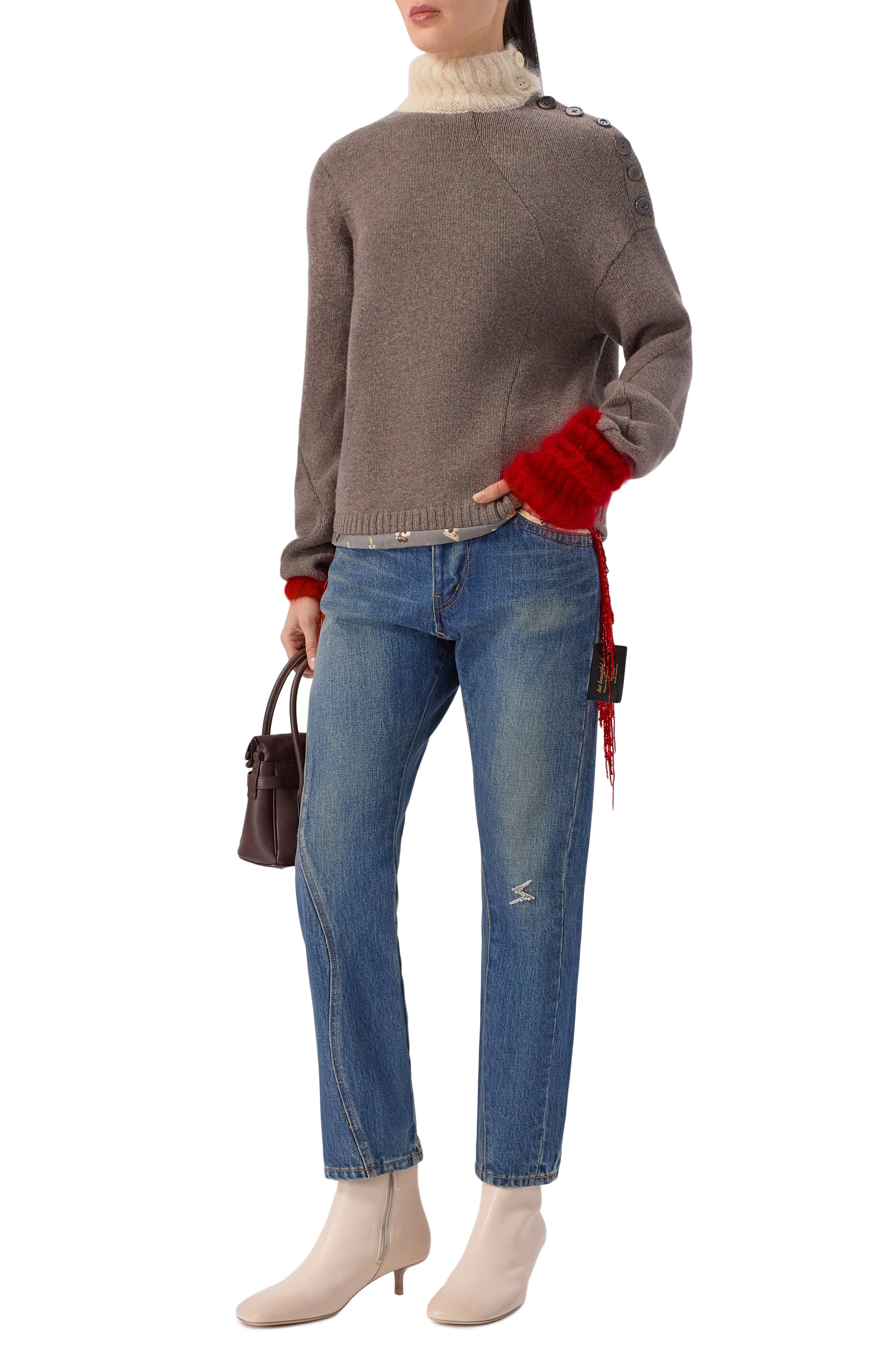 Свитер из кашемира и шерсти UNDERCOVER, арт. UC2E1905, фото 2