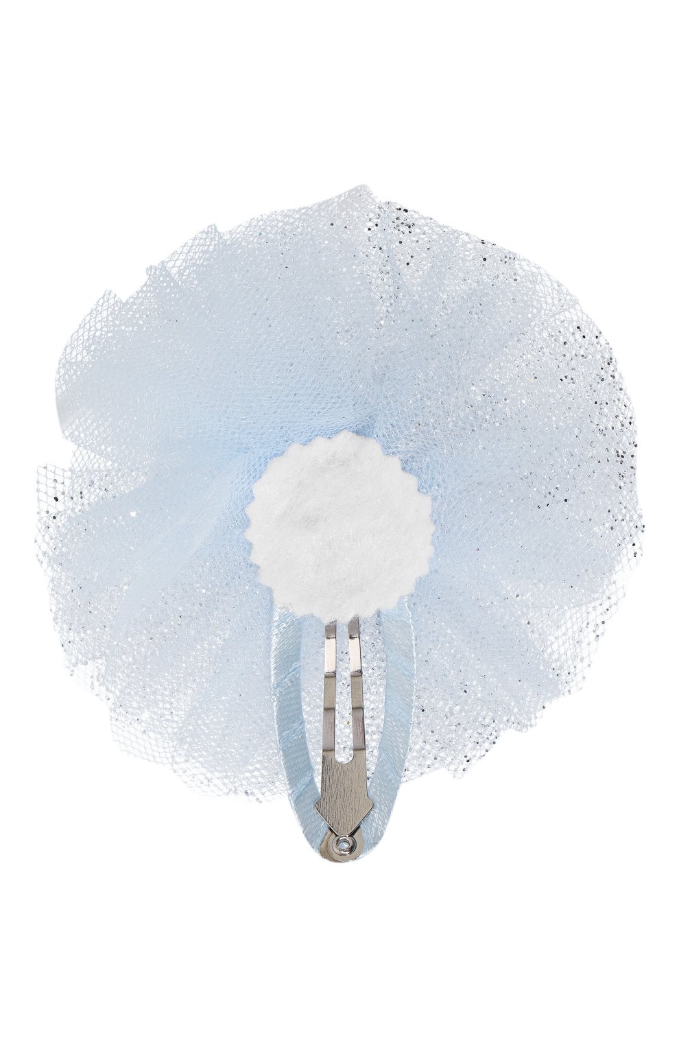 Заколка-клак JUNEFEE голубого цвета по цене 1580 руб., арт. 7026, фото 2 Заколка-клак JUNEFEE, арт. 7026, фото 2