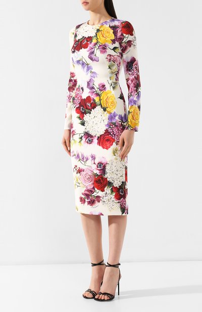 Шелковое платье DOLCE & GABBANA, арт. F66V7T/FSAX3, фото 3