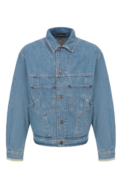 Мужская джинсовая куртка EMPORIO ARMANI, арт. EM006899/AF28240