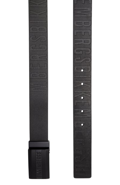 Кожаный ремень DIRK BIKKEMBERGS черного цвета по цене 11750 руб., арт. BKCU01221M115, фото 3 Кожаный ремень DIRK BIKKEMBERGS, арт. BKCU01221M115, фото 3