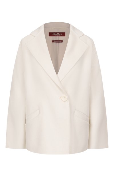Женское полупальто из шерсти и кашемира MAX MARA STUDIO, арт. GUINEA