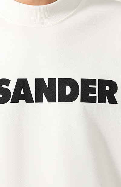 Хлопковая футболка JIL SANDER, арт. JSMP707020-MP248508, фото 5