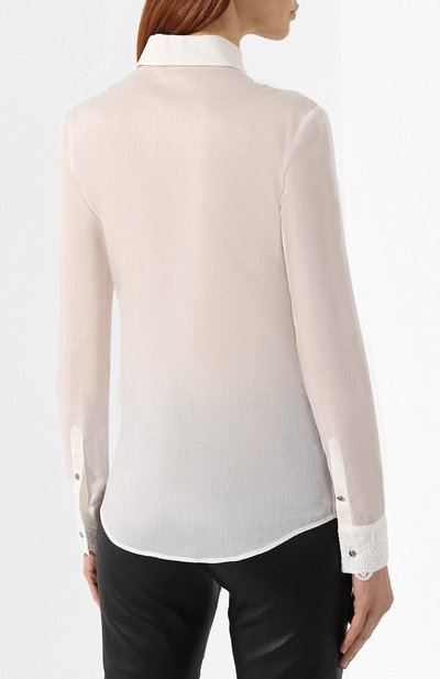 Хлопковая рубашка ROBERTO CAVALLI, арт. IQT719/SM001, фото 4