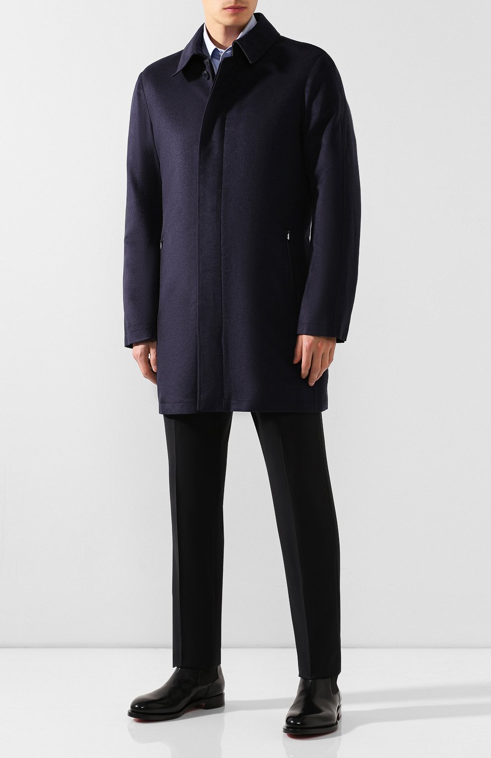 Пальто из смеси шелка и шерсти ZILLI, арт. MAS-TIMBU-30291/0002, фото 2