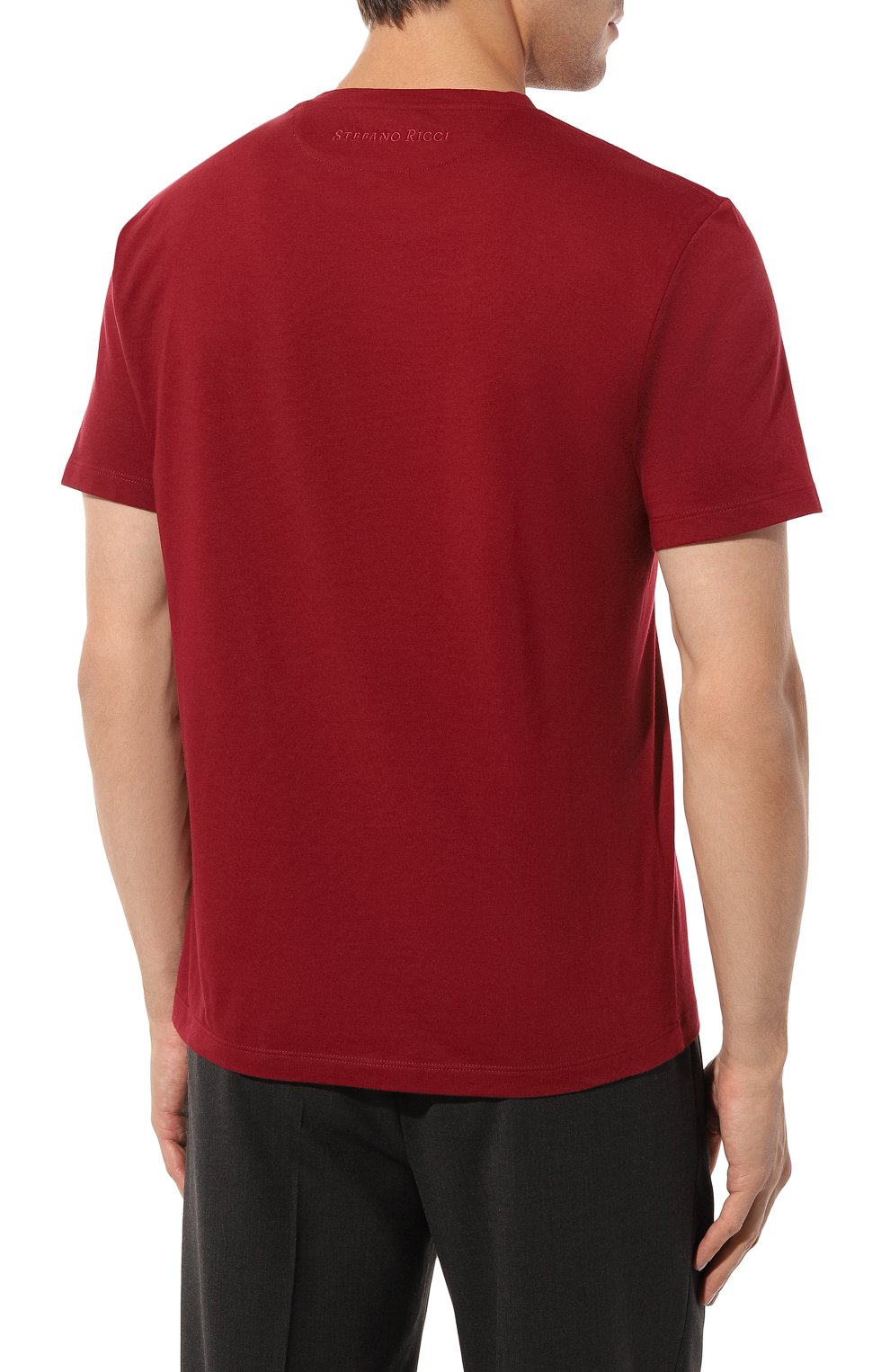 Хлопковая футболка STEFANO RICCI, арт. MNH3302610/803, фото 4