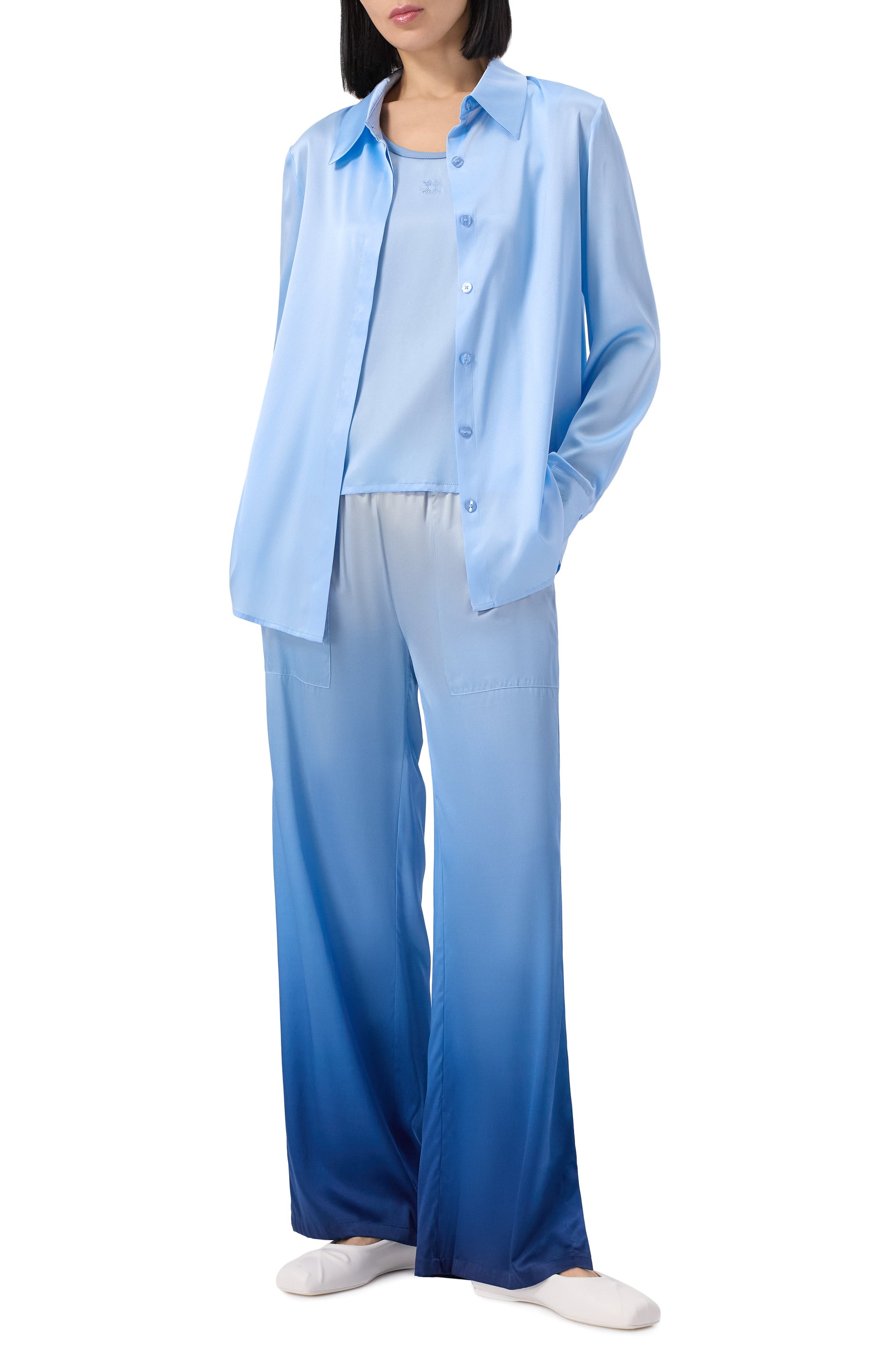 Атласные брюки MAX AND MOI, арт. E25BAIMY, фото 2