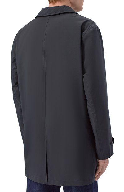 Плащ BRIONI темно-синего цвета по цене 392000 руб., арт. SHNR0L/PA906, фото 4 Плащ BRIONI, арт. SHNR0L/PA906, фото 4