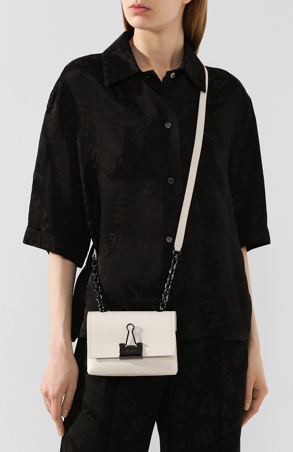 Сумка soft small OFF-WHITE, арт. 0WNA121T20LEA0010100, фото 2