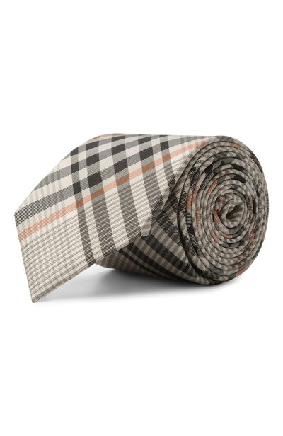 Мужской шелковый галстук BURBERRY, арт. 8129055