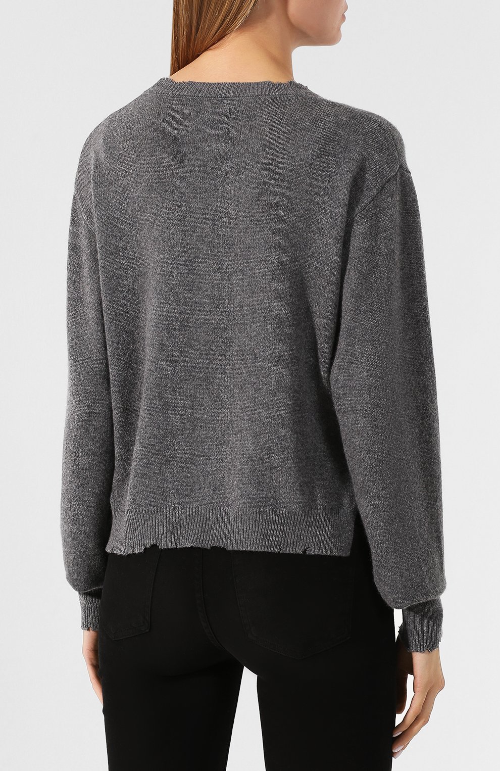 Кашемировый пуловер RTA, арт. WF9CS-850HTGR, фото 4