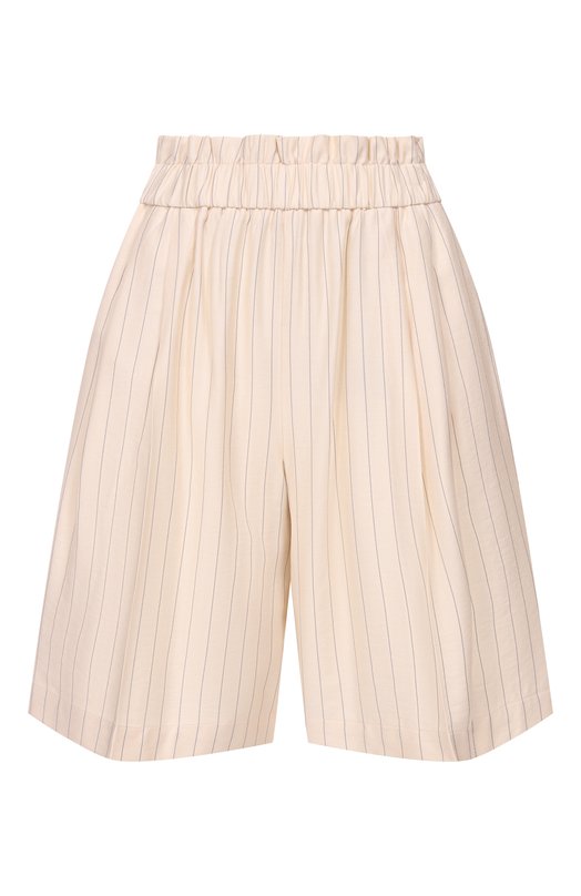 Шорты из вискозы Twinset 251LL2AFF Кремовый 251LL2AFF