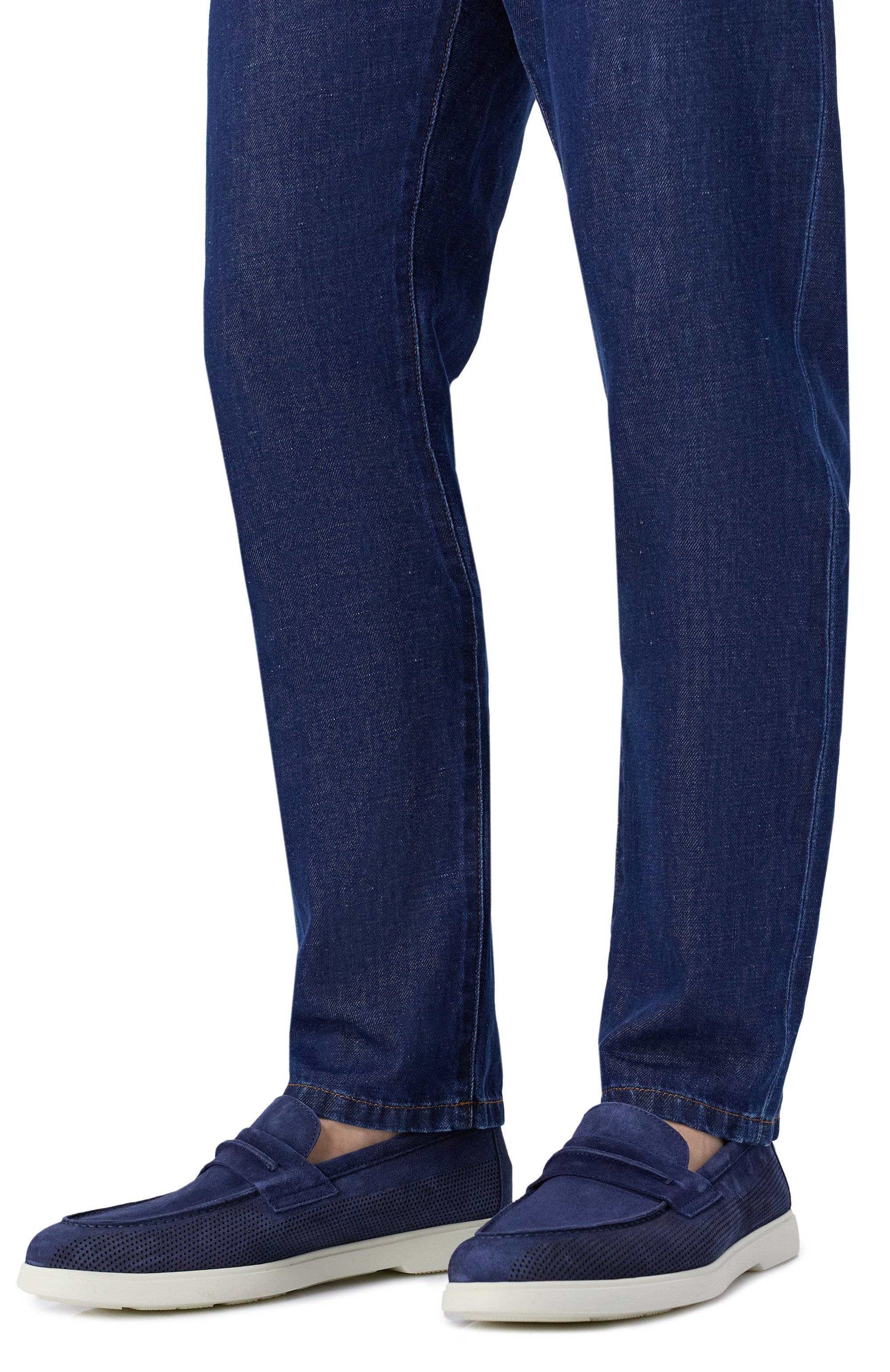 Замшевые лоферы BLU BARRETT, арт. EDWIN-14090.2/LIGHT CASHEMERE, фото 3