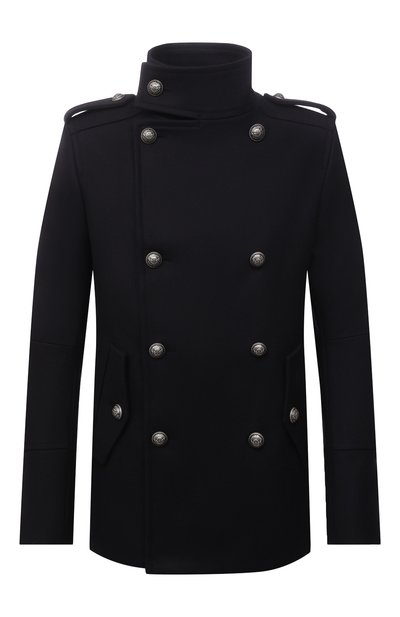 Шерстяной бушлат BALMAIN, арт. WH1UC030/W115, фото 1