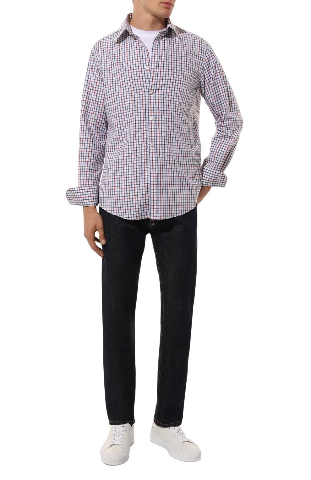 Хлопковая рубашка PAUL&SHARK, арт. 14313018, фото 2