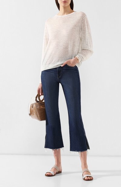 Пуловер ACNE STUDIOS белого цвета по цене 37450 руб., арт. A60055, фото 2 Пуловер ACNE STUDIOS, арт. A60055, фото 2