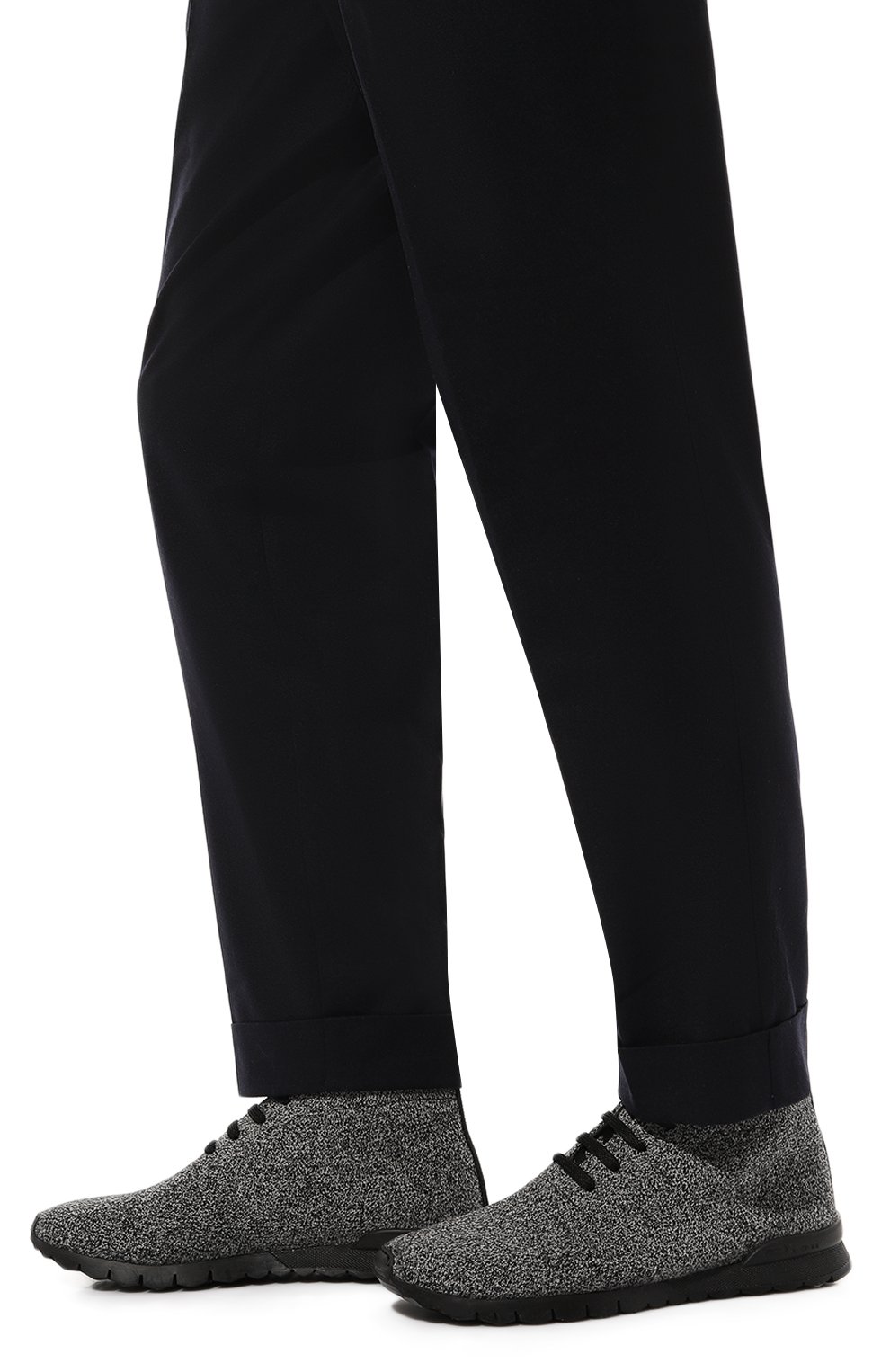 Текстильные кроссовки KITON, арт. USSA180N0109301, фото 3