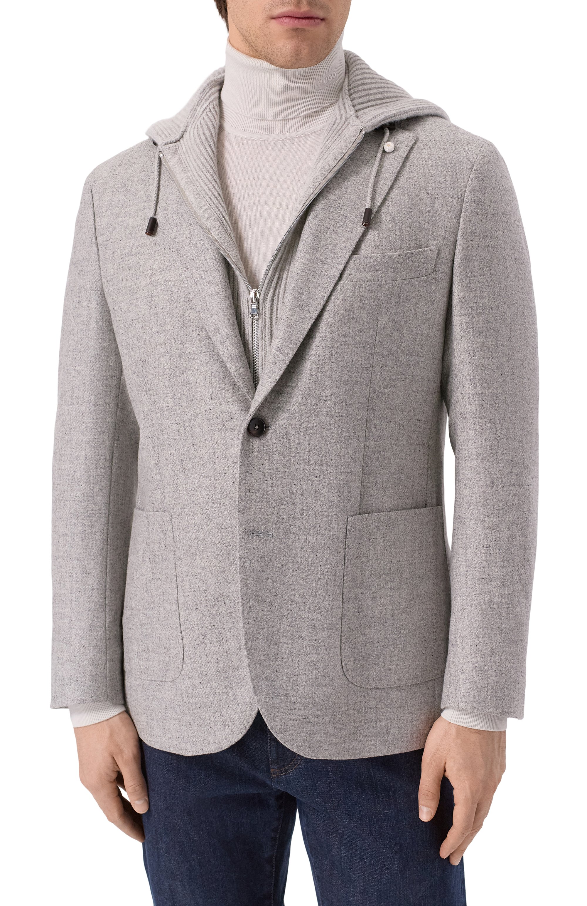 Шерстяной пиджак L.B.M. 1911, арт. 2594/52507, фото 4