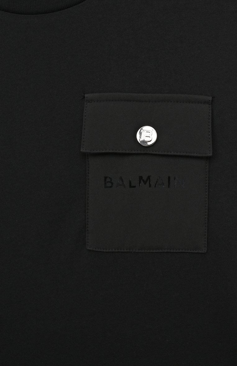Хлопковая футболка BALMAIN, арт. BT8P81, фото 1