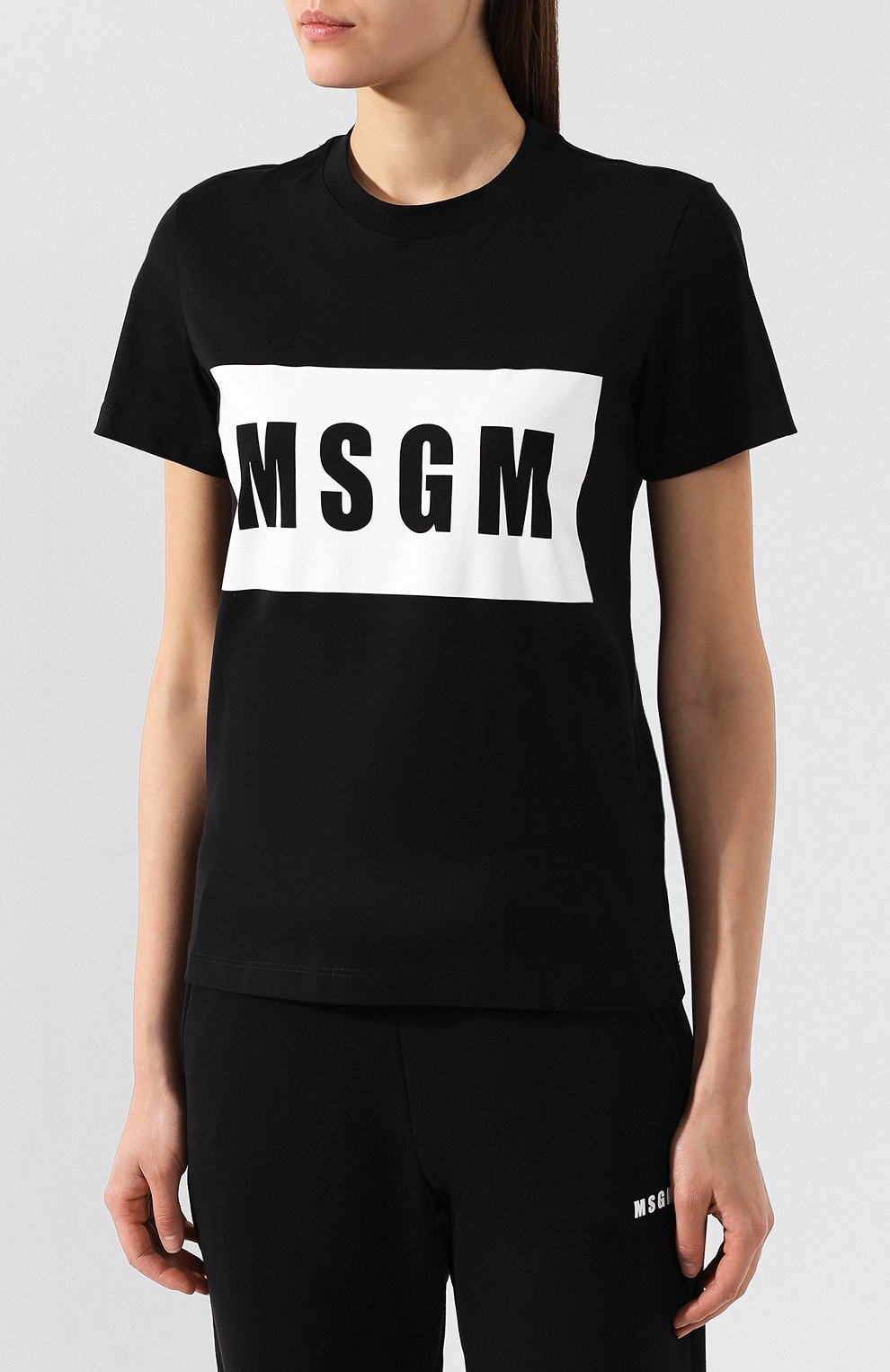 Хлопковая футболка MSGM, арт. 2741MDM95 195797, фото 3