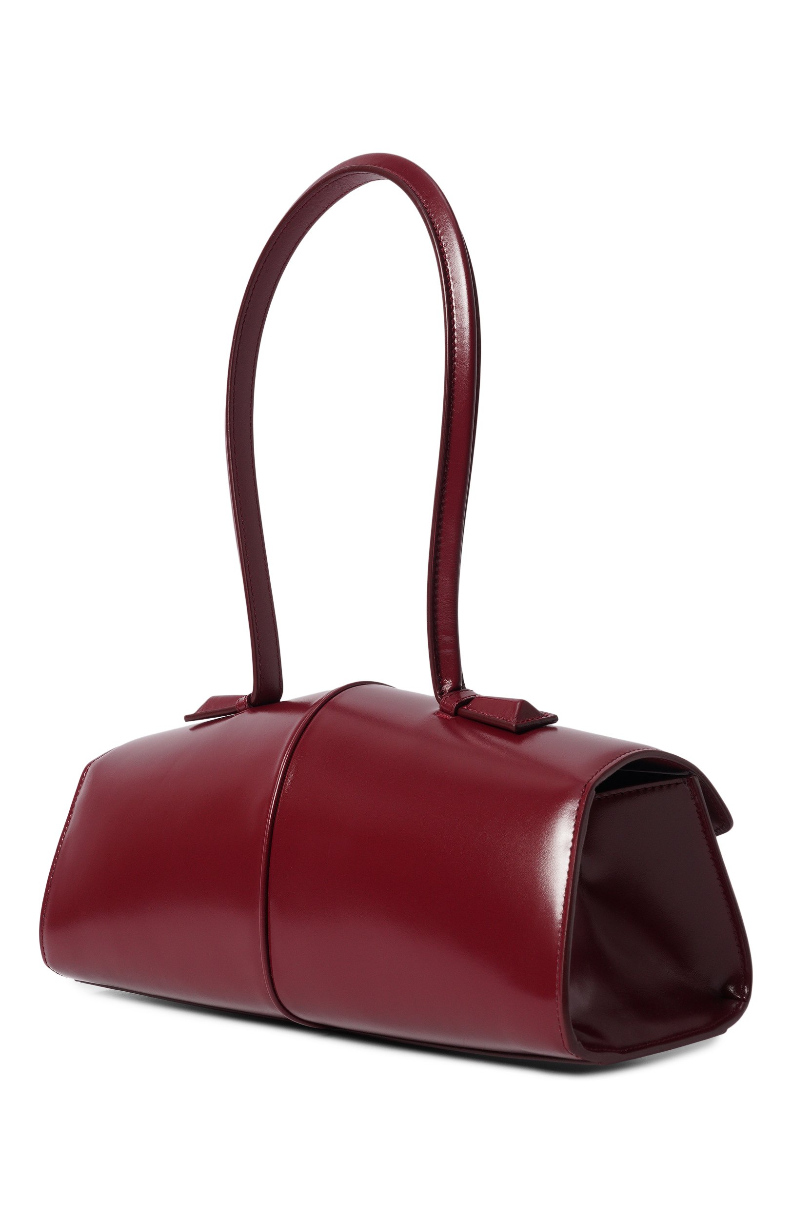 Сумка linea JIL SANDER бордового цвета по цене 199500 руб., арт. J08ZH0104/P9054, фото 4 Сумка linea JIL SANDER, арт. J08ZH0104/P9054, фото 4