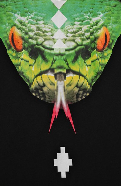 Хлопковая футболка MARCELO BURLON KIDS OF MILAN, арт. CBAA002F21JER014, фото 3