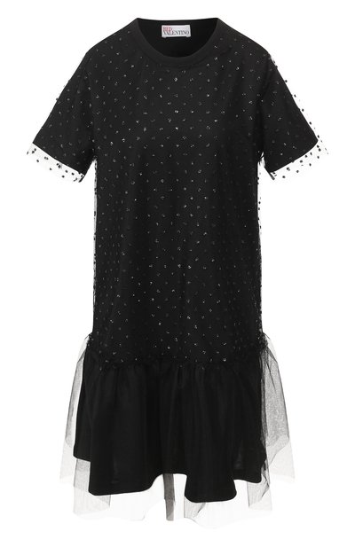 Женская хлопковая футболка REDVALENTINO, арт. TR3MJ03I/4YB