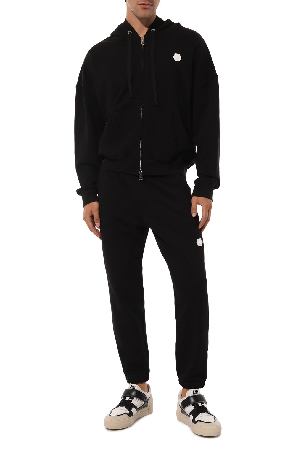 Хлопковые джоггеры DIEGO VENTURINO, арт. D3W4DVPNTBASIC-3, фото 2