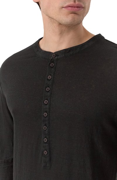 Льняной лонгслив-хенли NEVER ENOUGH, арт. MTL019, фото 5