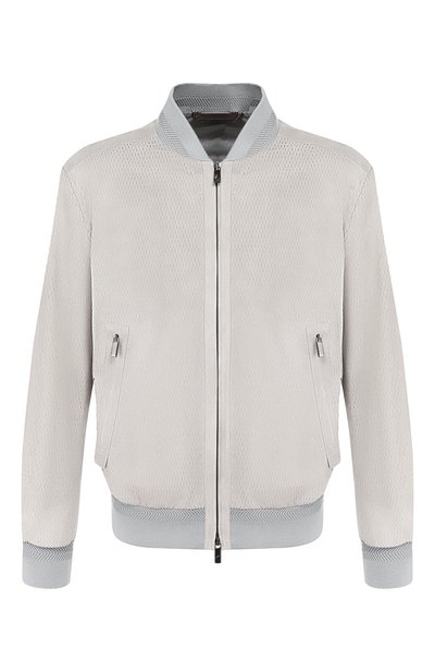 Мужской кожаный бомбер ZEGNA, арт. USPGL/S179