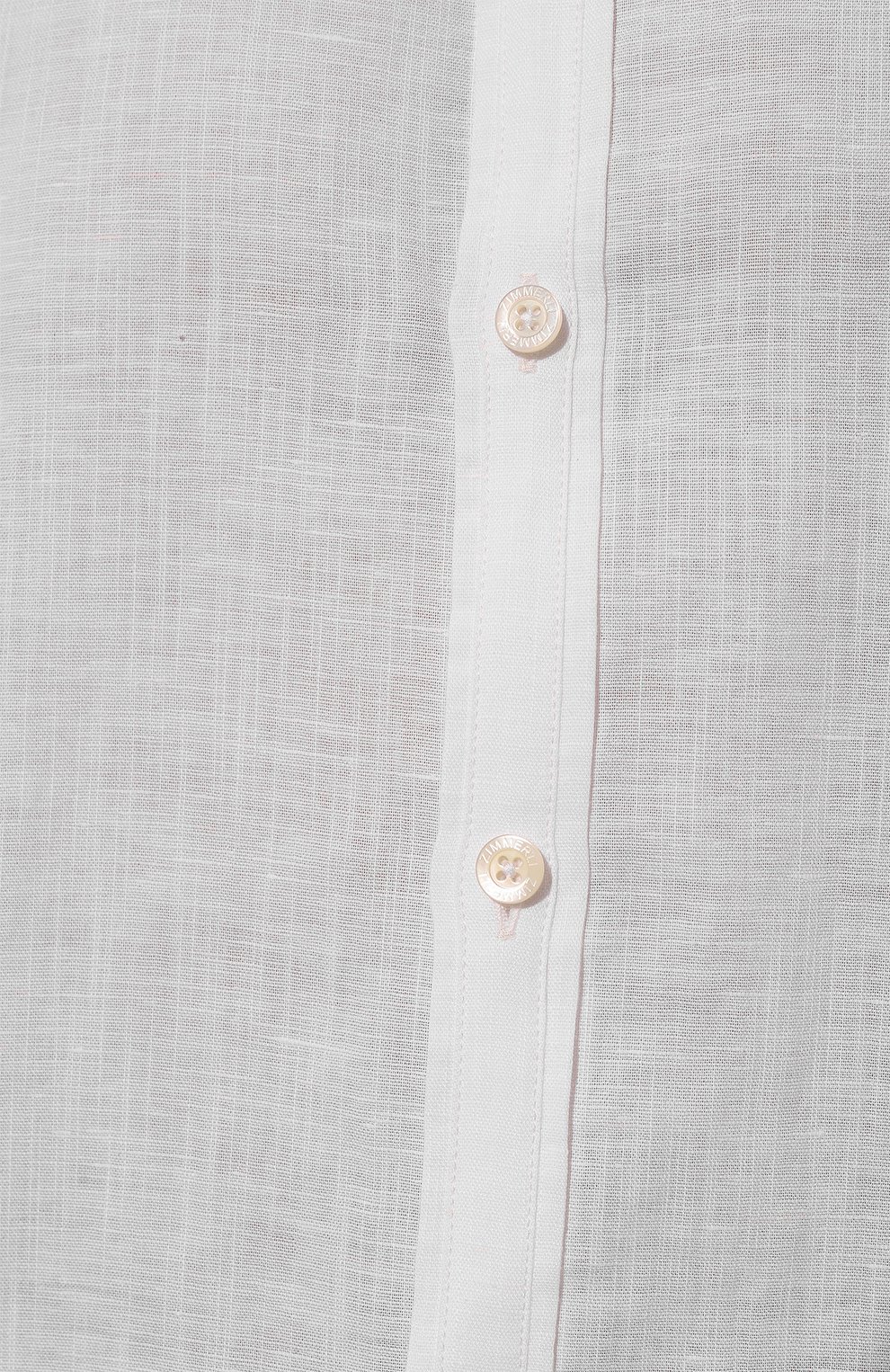Рубашка изо льна и хлопка ZIMMERLI, арт. 4697-23200, фото 5