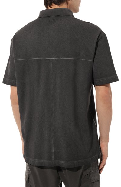 Хлопковое поло BOSS ORANGE, арт. 50483482, фото 4