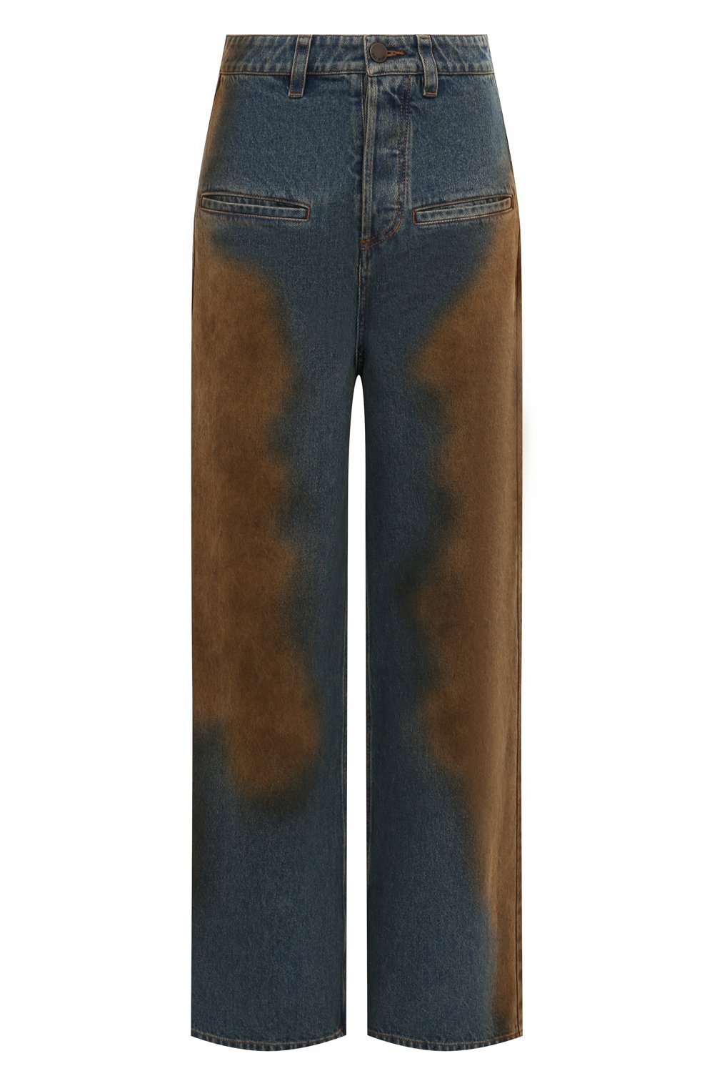 Джинсы UMA WANG синего цвета по цене 65600 руб., арт. S3 M UP3038, фото 1 Джинсы UMA WANG, арт. S3 M UP3038, фото 1