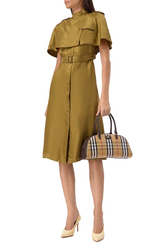Сумка Highlands Bowling Burberry 8112343 Бежевый  8112343 Фото 7