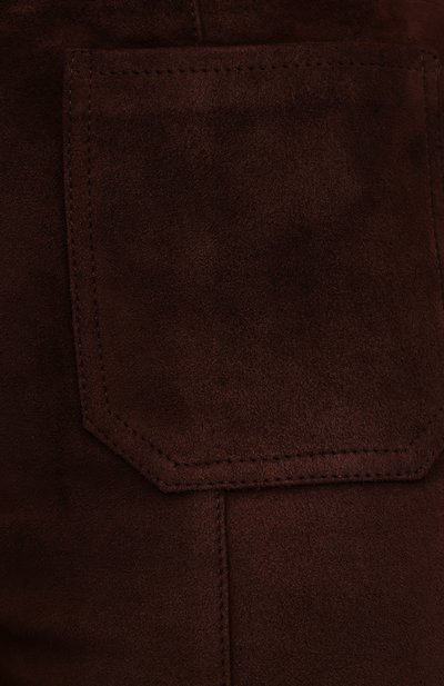 Замшевые брюки SPRWMN, арт. FLR-028-S/PATCH P0CKETS SUPER FLARE, фото 5