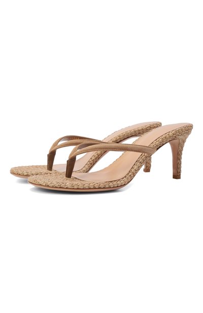 Женские замшевые мюли calypso 70 GIANVITO ROSSI, арт. G11260.70RIC.CBLCMNA