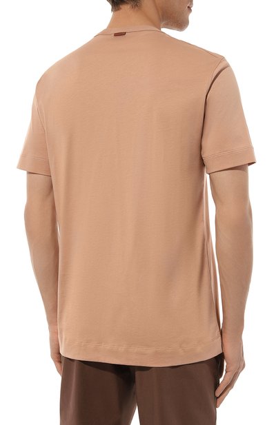 Хлопковая футболка ZEGNA, арт. UD360A7/D760, фото 4