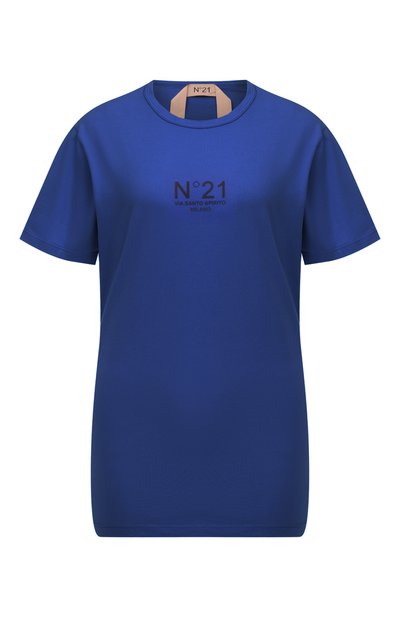 Женская хлопковая футболка N21, арт. 22E N2M0/F051/6322