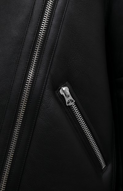 Дубленка ACNE STUDIOS черного цвета по цене 279000 руб., арт. 1AQ173/W, фото 5 Дубленка ACNE STUDIOS, арт. 1AQ173/W, фото 5