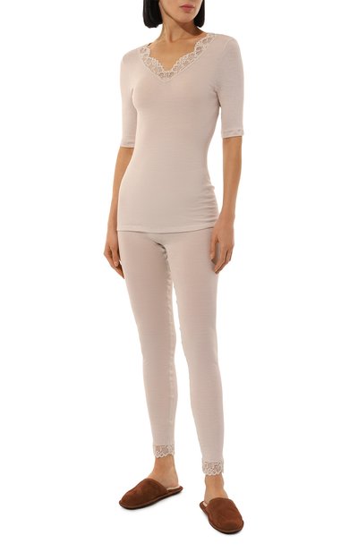 Легинсы из шерсти и шелка HANRO, арт. 070910, фото 2