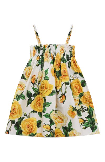 Хлопковый сарафан DOLCE & GABBANA, арт. L52DA6/HS5QR/2-6, фото 2