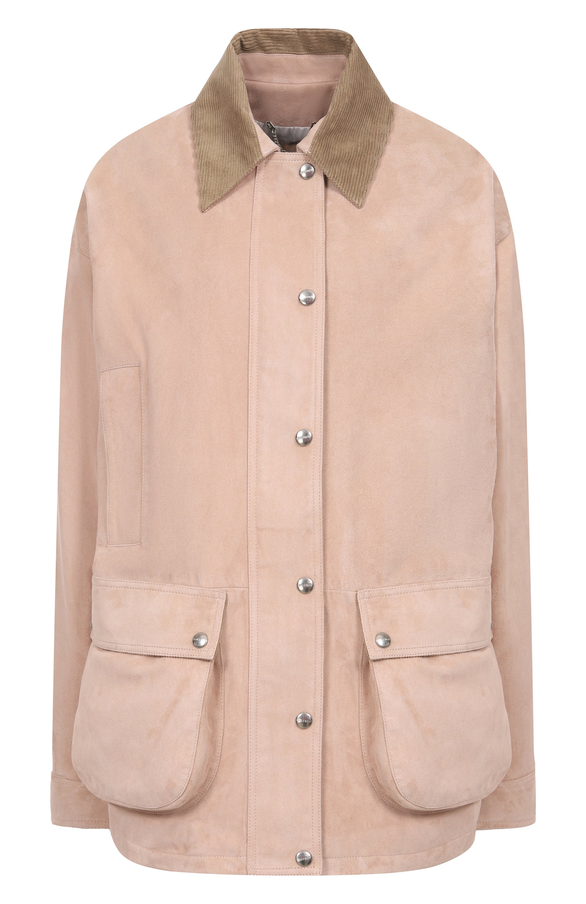 Замшевая куртка HALFBOY розового цвета по цене 209500 руб., арт. HS251WL017, фото 1 Замшевая куртка HALFBOY, арт. HS251WL017, фото 1