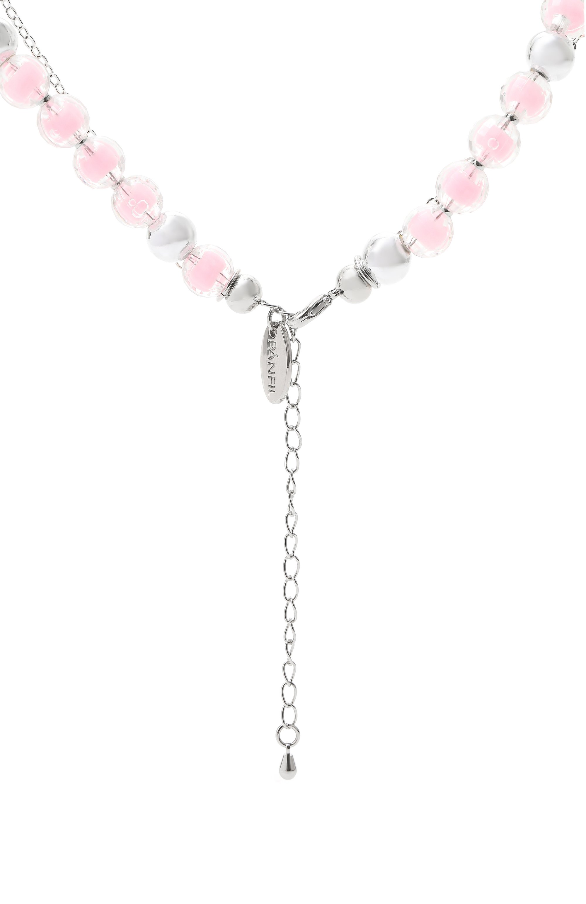 Колье PANFIL светло-розового цвета по цене 15000 руб., арт. S9-JWRDISCO-K, фото 3 Колье PANFIL, арт. S9-JWRDISCO-K, фото 3