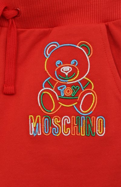 Хлопковые джоггеры MOSCHINO, арт. HMP040/LCA30/4A-8A, фото 3